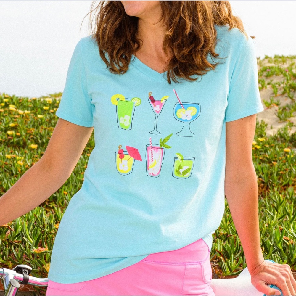 NWT Fresh Produce t shirt Alure T Cocktails - Picture 9 of 9